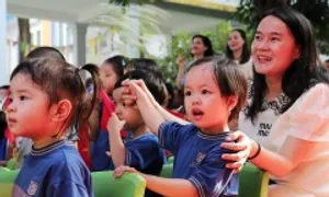 Không khí khai giảng tại Hệ thống giáo dục Lý Thái Tổ Không khí khai giảng tại Hệ thống giáo dục Lý Thái Tổ